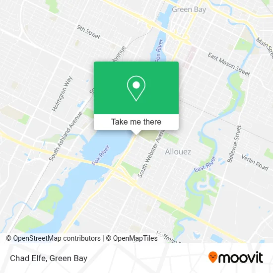 Chad Elfe map