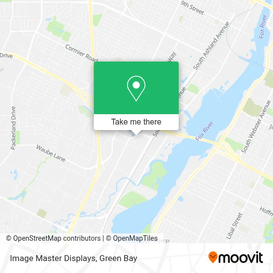 Image Master Displays map
