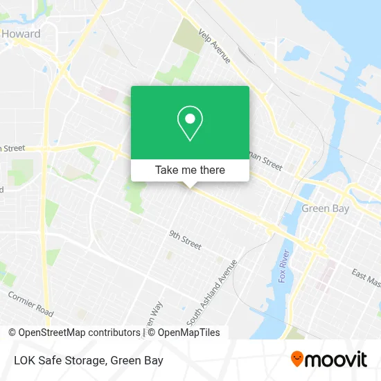 LOK Safe Storage map