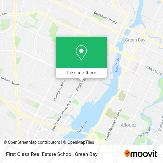 First Class Real Estate School map