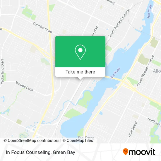 In Focus Counseling map
