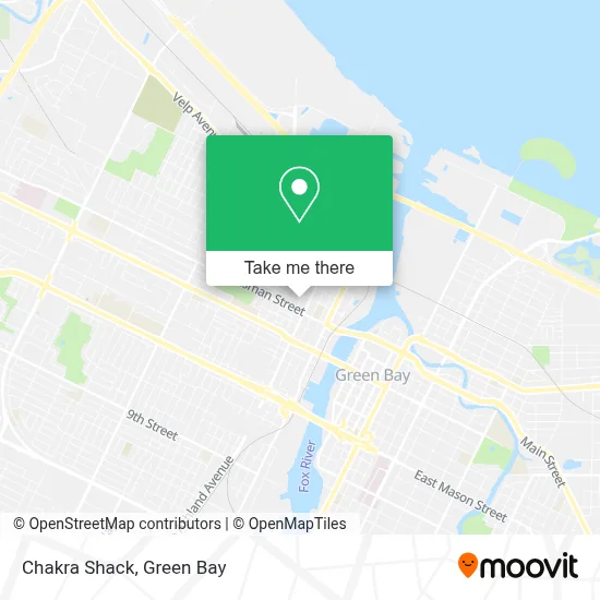 Chakra Shack map
