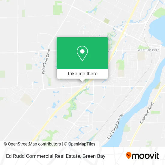 Ed Rudd Commercial Real Estate map