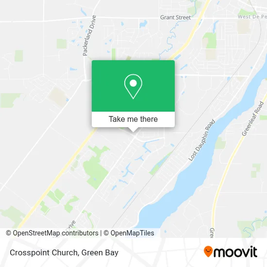 Crosspoint Church map