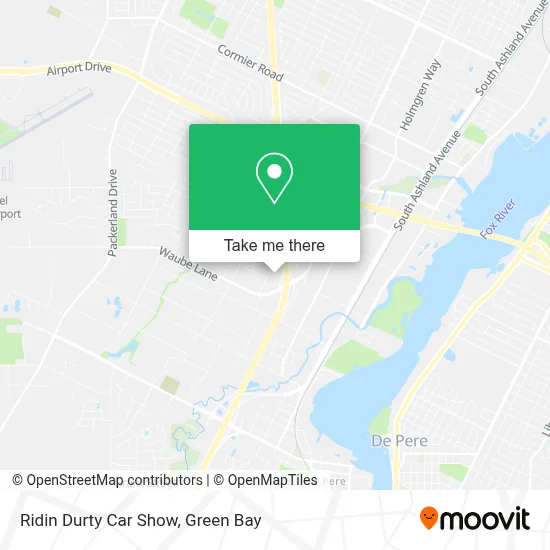 Ridin Durty Car Show map