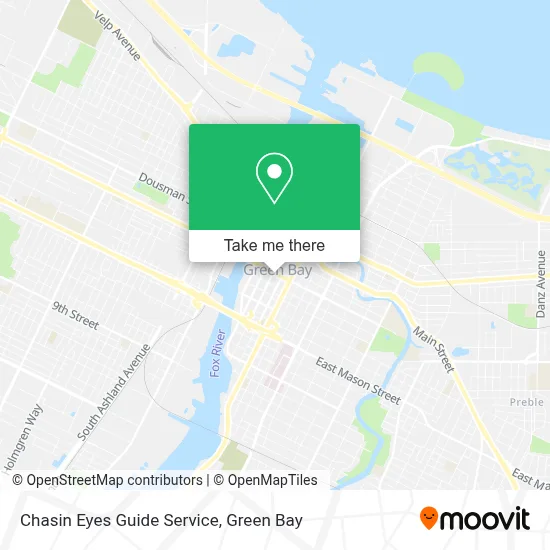 Chasin Eyes Guide Service map