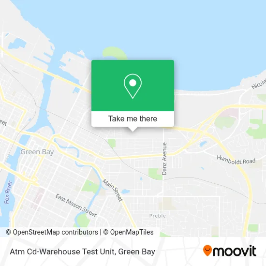 Atm Cd-Warehouse Test Unit map