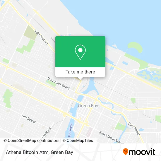 Athena Bitcoin Atm map