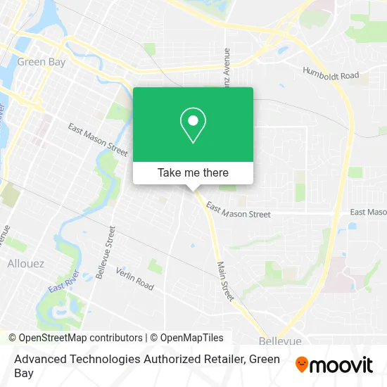 Advanced Technologies Authorized Retailer map
