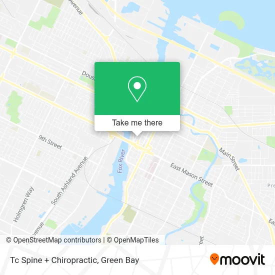 Tc Spine + Chiropractic map