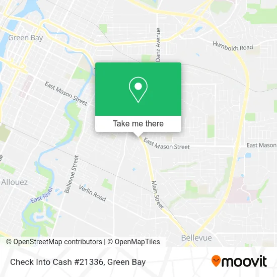 Check Into Cash #21336 map