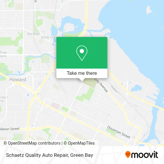 Schaetz Quality Auto Repair map