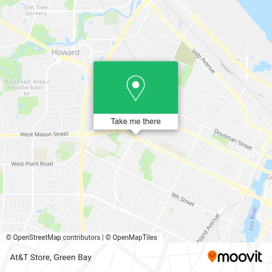At&T Store map