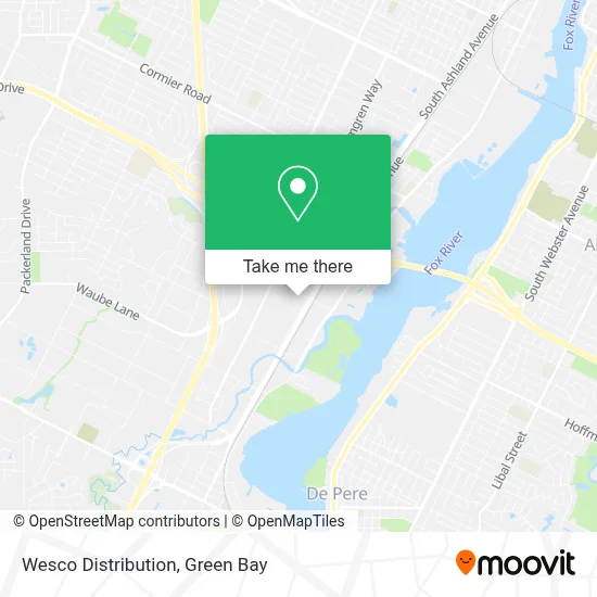 Wesco Distribution map