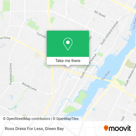 Ross Dress For Less map