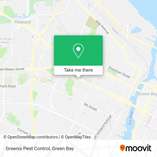 Greenix Pest Control map