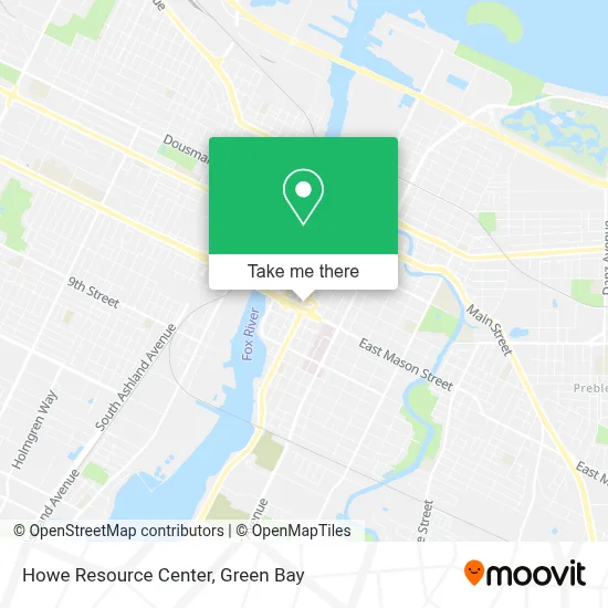 Howe Resource Center map