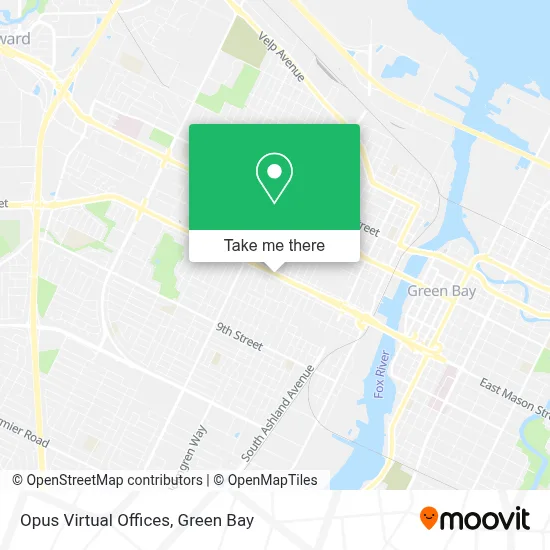Opus Virtual Offices map