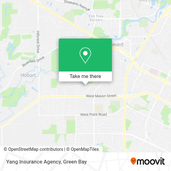 Yang Insurance Agency map