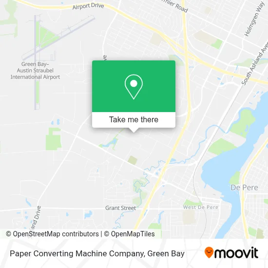 Paper Converting Machine Company map