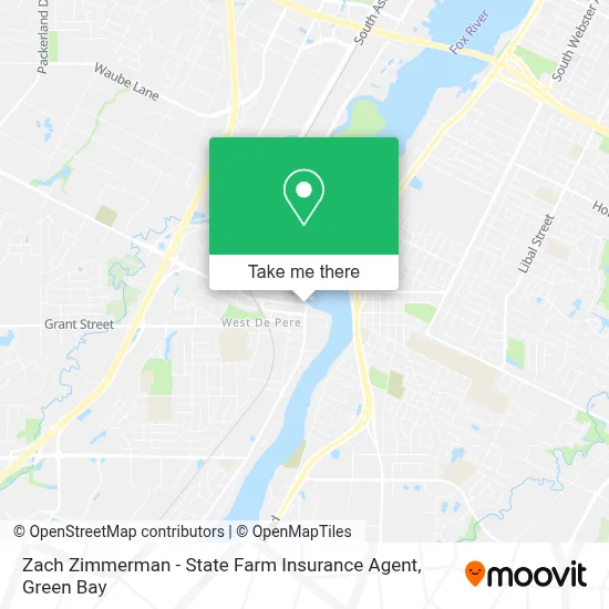 Zach Zimmerman - State Farm Insurance Agent map