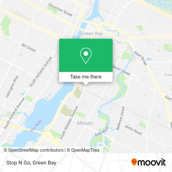 Stop N Go map