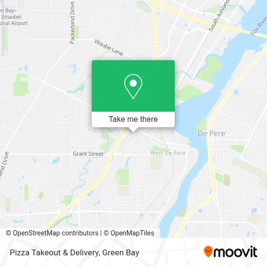 Pizza Takeout & Delivery map