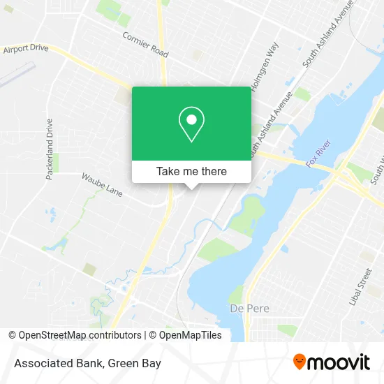 Associated Bank map