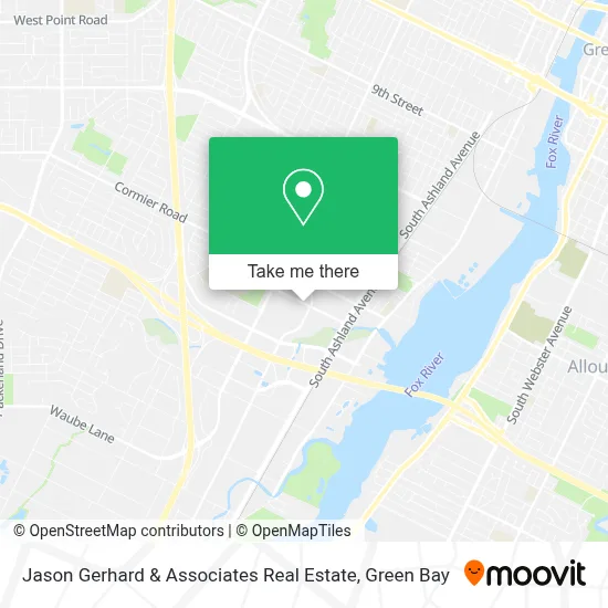 Jason Gerhard & Associates Real Estate map
