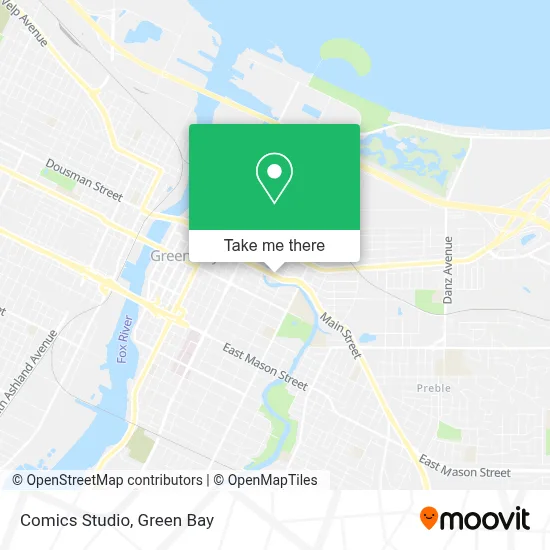 Studio Comics map