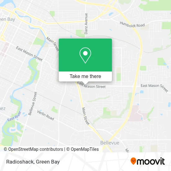 Mapa de Radioshack