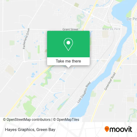 Hayes Graphics map