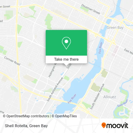 Shell Rotella map