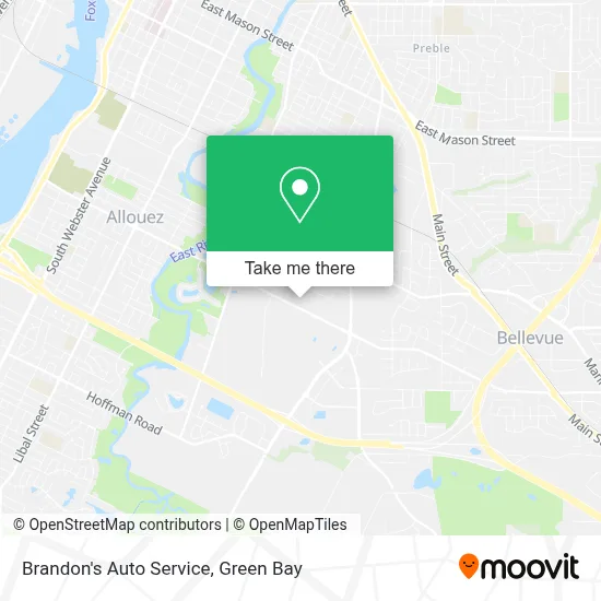 Brandon's Auto Service map