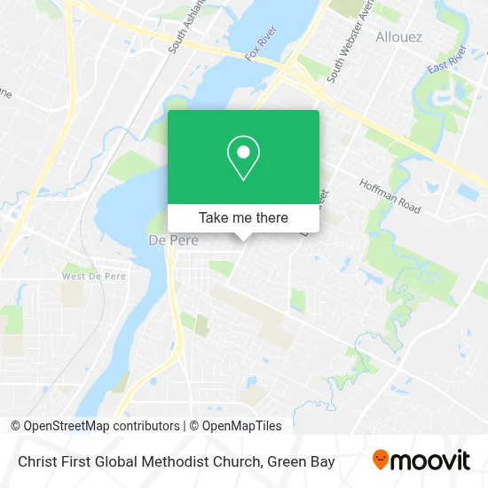 Christ First Global Methodist Church map