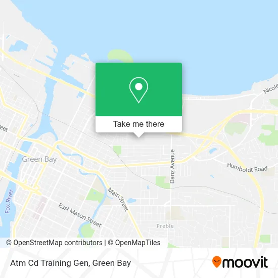 Atm Cd Training Gen map
