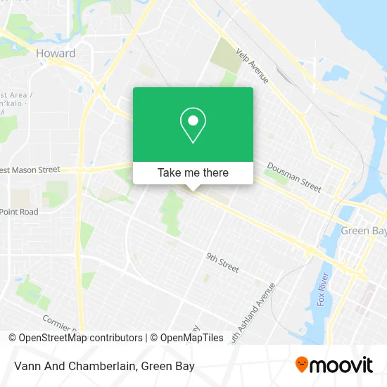 Vann And Chamberlain map