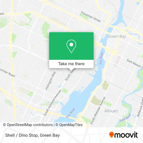 Shell / Dino Stop map