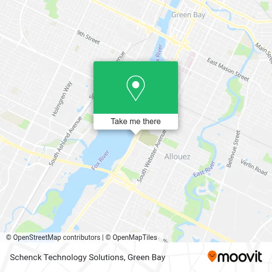 Schenck Technology Solutions map