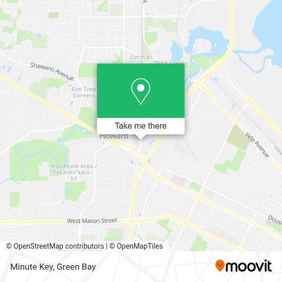 Minute Key map