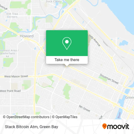 Mapa de Stack Bitcoin Atm