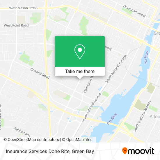 Insurance Services Done Rite map