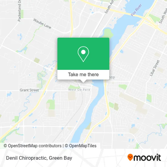 Denil Chiropractic map