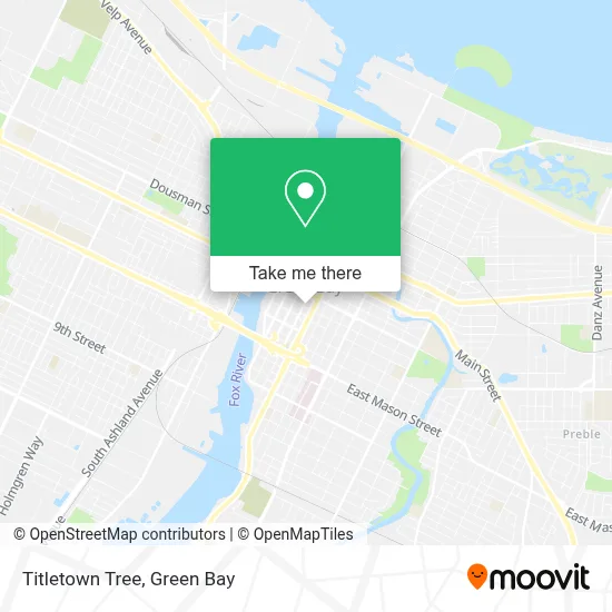 Titletown Tree map
