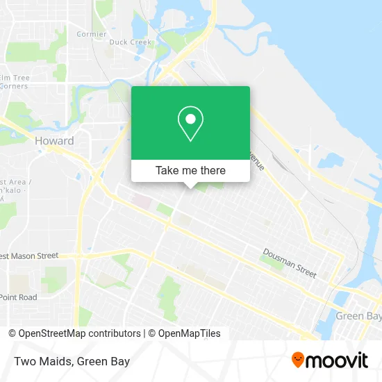 Two Maids map