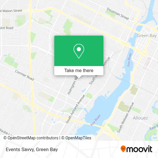 Events Savvy map