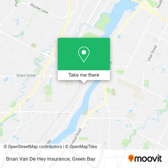 Brian Van De Hey Insurance map
