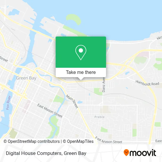 Digital House Computers map