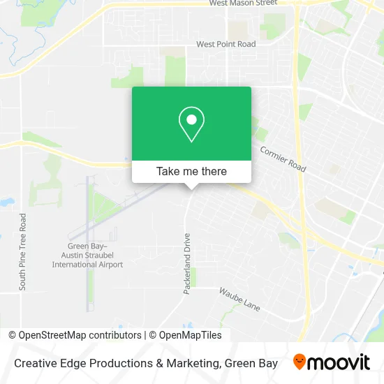 Creative Edge Productions & Marketing map