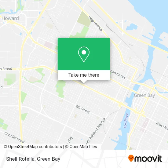 Mapa de Shell Rotella